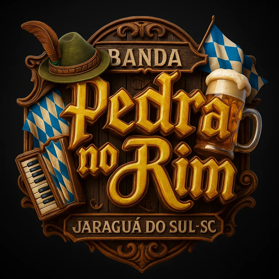 Logo da Banda Pedra no Rim, Jaraguá do Sul-SC